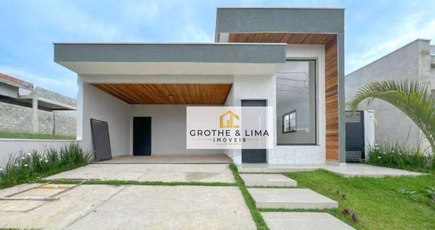 Casa com 3 dormitórios - 135m² -  condomínio malibu - caçapava/sp