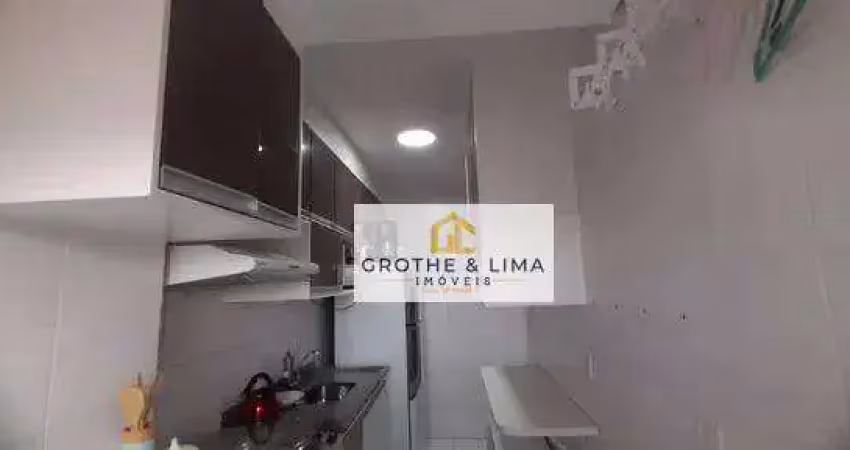 Apartamento à venda, 56 m² por r$ 375.000,00 - conjunto residencial flamboyant - são josé dos campos/sp