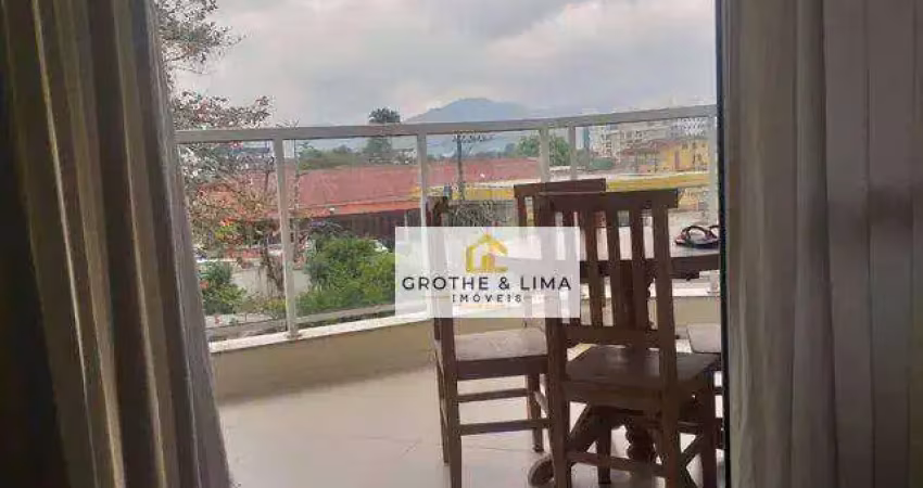 Apartamento com 2 dormitórios, suíte, 82 m² Excelente local, na praia, Lindo - Perequê-Açu - Ubatuba/SP