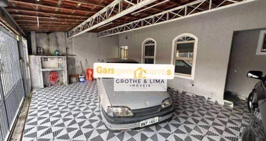 OPORTUNIDADE Casa térrea com 3 dormitórios e porão ou edícula à venda por R$ 640.000 - Jardim das Indústrias - São José dos Campos/SP