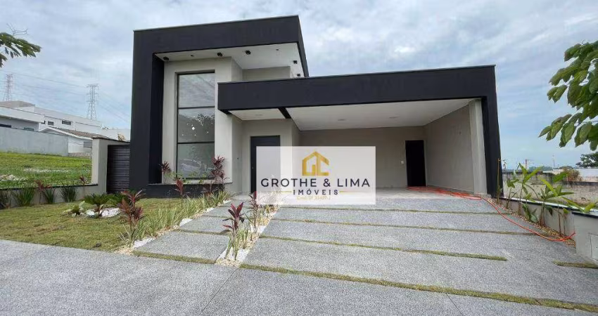 Maravilhosa casa com 3 dormitórios, sendo 1 suíte com closet, à venda, 150 m² por R$ 1.100.000 - Residencial Terras Do Vale - Caçapava/SP