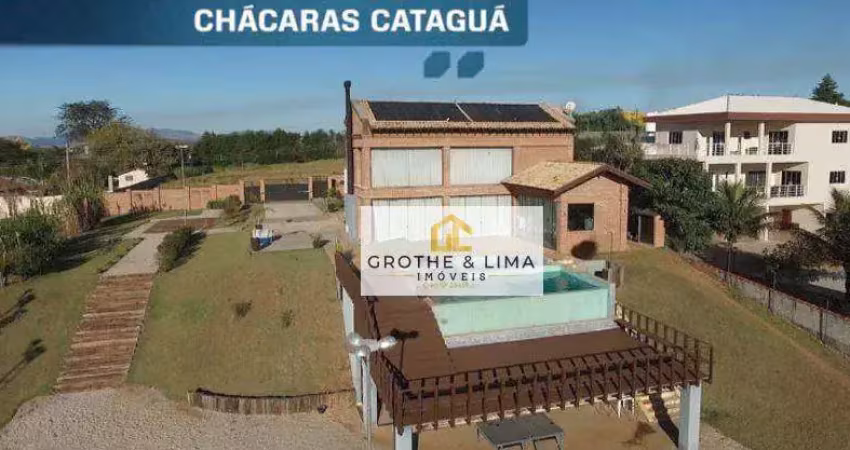 Casa com 3 dormitórios, 700 m² - venda ou aluguel - chácaras cataguá - taubaté/sp