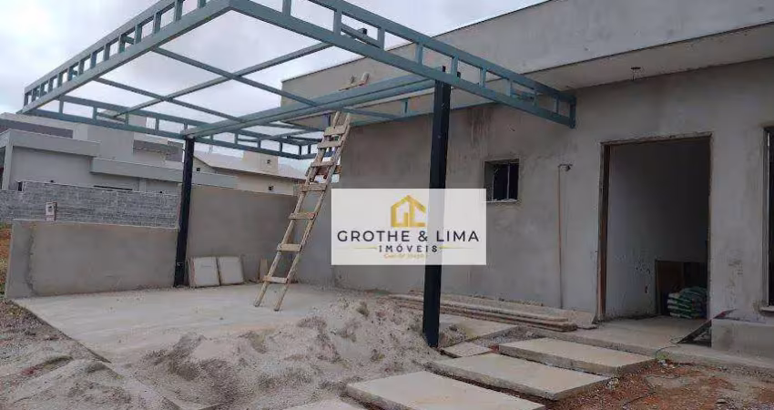 Linda casa térrea em fase de acabamento com 175m², para você morar no rudá!