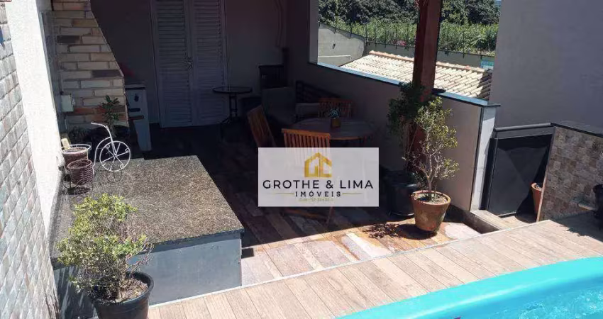Sobrado com 3 dormitórios à venda, 120 m² por r$ 519.400,00 - esplanada independência - taubaté/sp