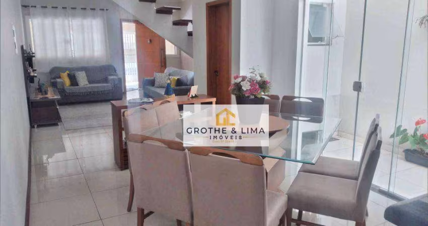 Sobrado com 3 dormitórios à venda, 140 m² por R$ 799.000,00 - Loteamento Residencial Vista Linda - São José dos Campos/SP