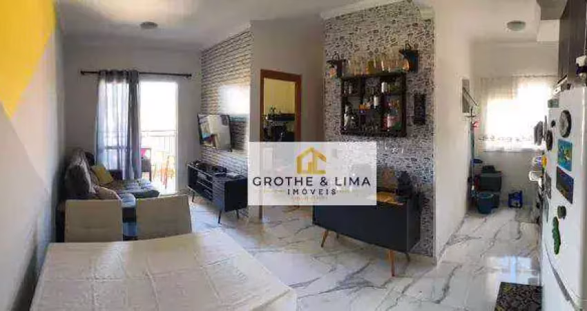 Apartamento com 2 dormitórios, 1 suíte à venda, 54 m² - Jardim São Judas Tadeu - São José dos Campos/SP