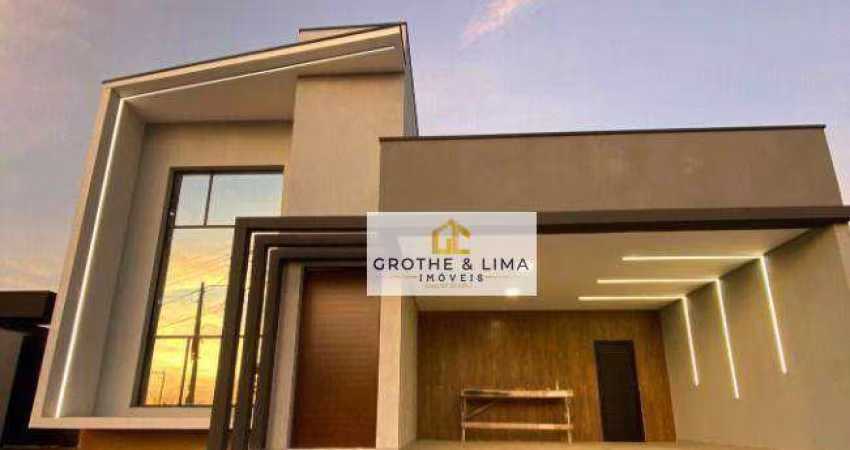 Casa com 3 dormitórios à venda, 200 m² por R$ 1.475.000,00 - Condomínio Terras do Vale - Caçapava/SP