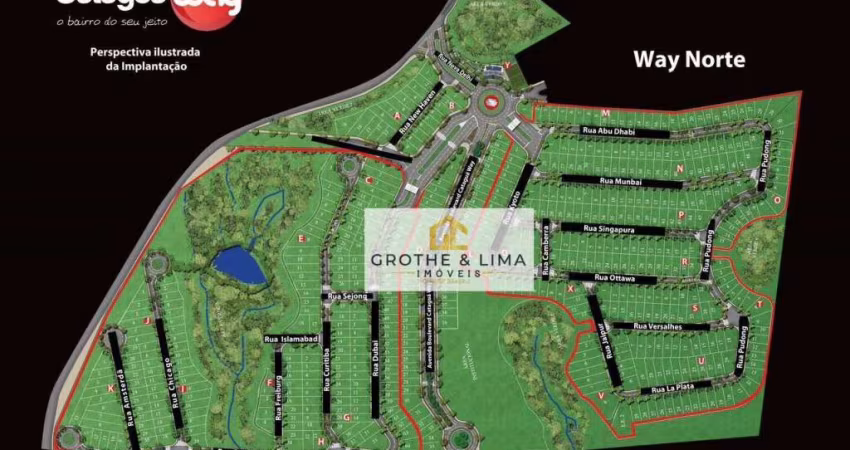 Terreno à venda, 275 m² por R$ 160.000,00 - Condominio Cataguá Way - Taubaté/SP