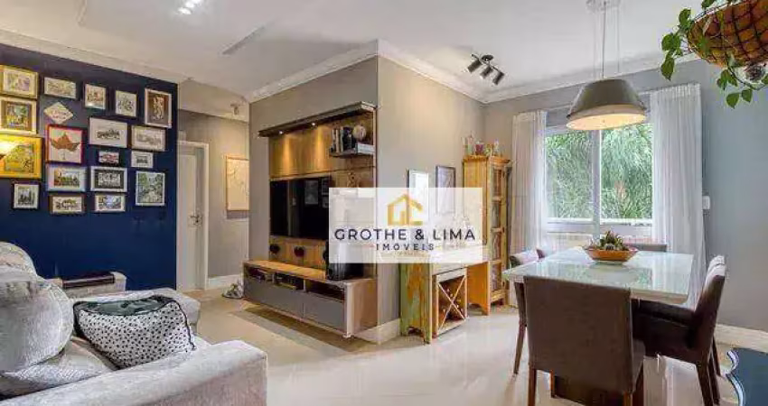 Lindo apartamento com 3 dormitórios à venda, 83 m² por r$ 658.000 - villa branca - jacareí/sp