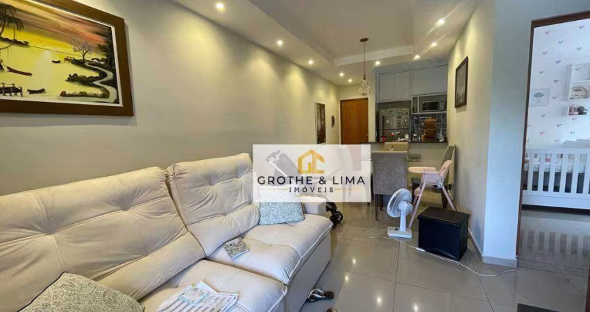Apartamento com 2 dormitórios à venda, 60 m² por R$ 185.000,00 - Vila Nossa Senhora das Graças - Taubaté/SP