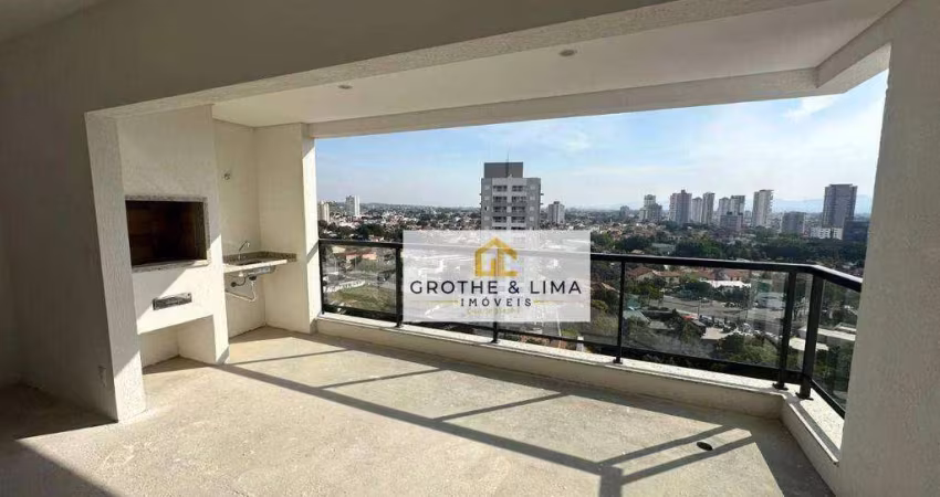 Apartamento com 3 dormitórios à venda, 109 m² por R$ 742.000,00 - Jardim das Nações - Taubaté/SP