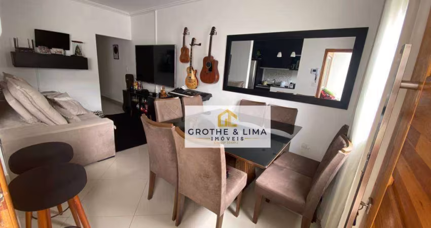 Casa com 2 dormitórios à venda, 71 m² por R$ 350.000 - Residencial Estoril - Taubaté/SP