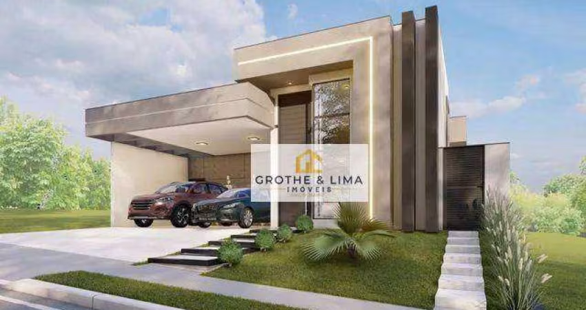 Casa com 3 dormitórios à venda, 155 m² por R$ 1.100.000,00 - Condomínio Terras do Vale - Caçapava/SP