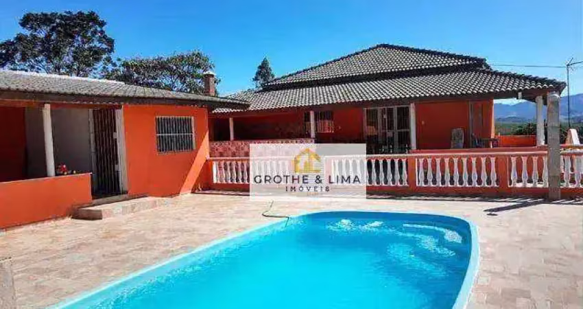 Chácara com 3 dormitórios à venda, 2475 m² por r$ 625.000,00 - recanto do sol - caçapava/sp