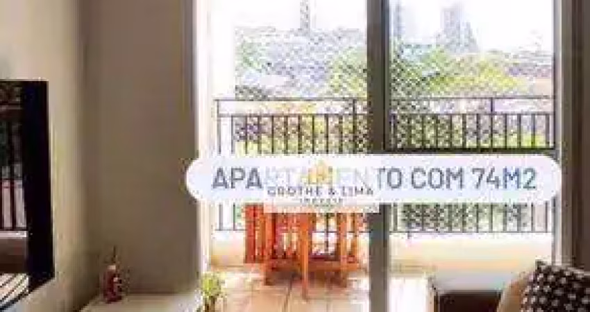 Apartamento com 2 dormitórios, 1 suíte à venda, 73 m² - Jardim Coleginho - Jacareí/SP