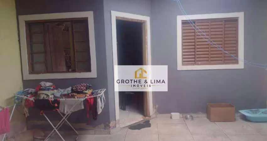 Casa com 3 dormitórios à venda, 90 m² por r$ 170.000 - jardim regina (moreira césar) - pindamonhangaba/sp