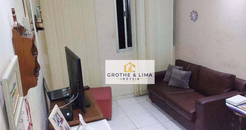 Apartamento com 2 dormitórios à venda, 54 m² por R$ 300.000,00 - Jardim São Dimas - São José dos Campos/SP