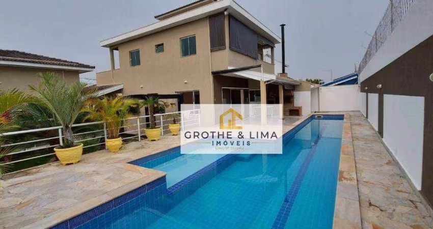 Casa com 3 dormitórios à venda, 459 m² por R$ 1.484.000 - Piracangaguá (Chácara Flórida) - Taubaté/SP