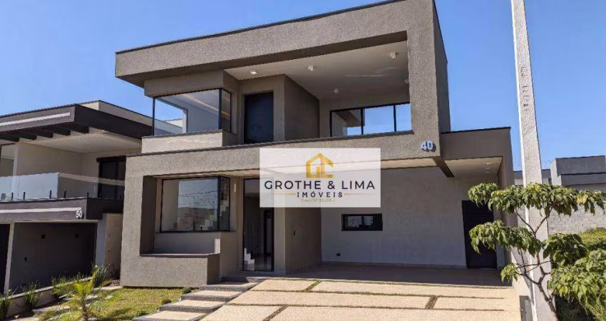 Casa térrea com mezanino de 3 dormitórios à venda, 190 m² - Condomínio Santa Monica