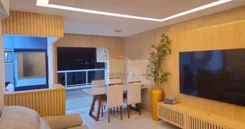 Apartamento com 3 dormitórios à venda, 84 m² - villa branca - jacareí/sp