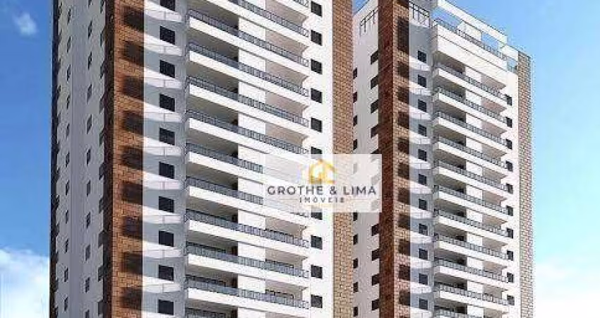 Belíssimo Apartamento com 3 dormitórios, sendo 1 suíte, à venda, 109 m² por R$ 750.000 - Edifício Londres - Taubaté/SP