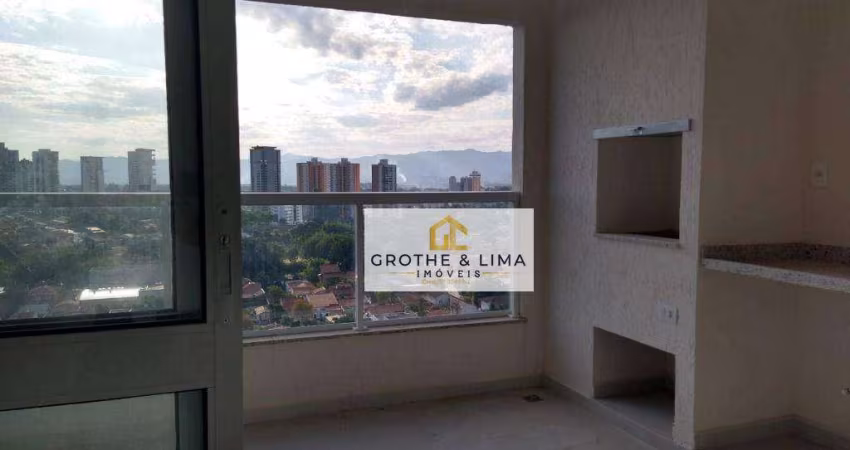 Apartamento com 2 dormitórios, 77 m² - venda por R$ 477.000,00 ou aluguel por R$ 3.076,00/mês - Jardim das Nações - Taubaté/SP