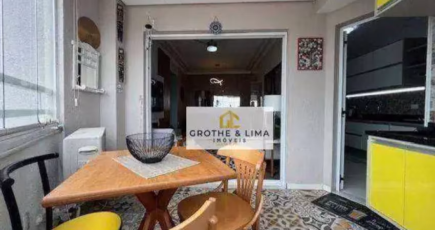 Apartamento com 2 dormitórios à venda, 76 m² por R$ 500.000,00 - Vila Jaboticabeiras - Taubaté/SP