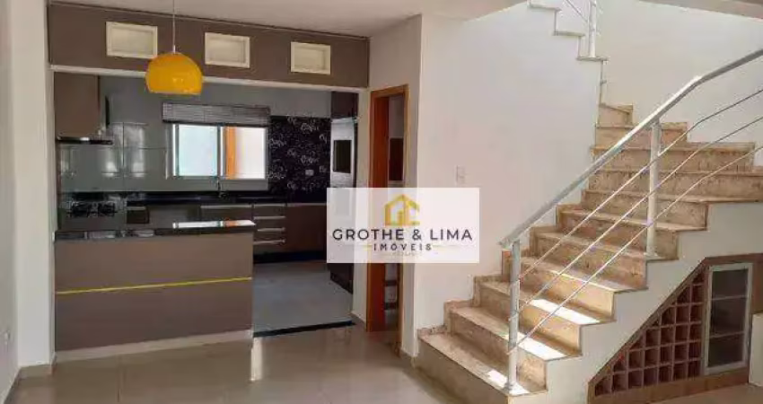 Sobrado com 3 dormitórios à venda, 189 m² por r$ 580.000,00 - vila areao - taubaté/sp
