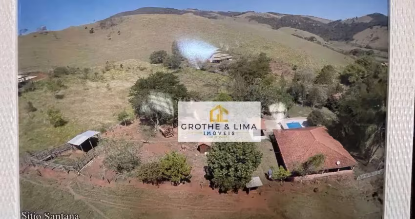 Sítio com 3 dormitórios à venda, 41140 m² por R$ 900.000,00 - Sete Voltas - Taubaté/SP