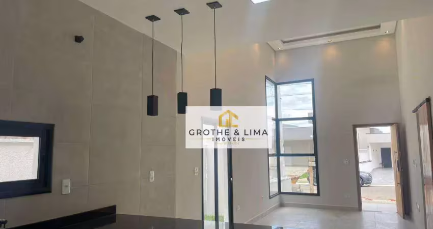 Casa térrea com 3 dormitórios, 1 suíte à venda, 133 m² - reserva do vale - caçapava/sp