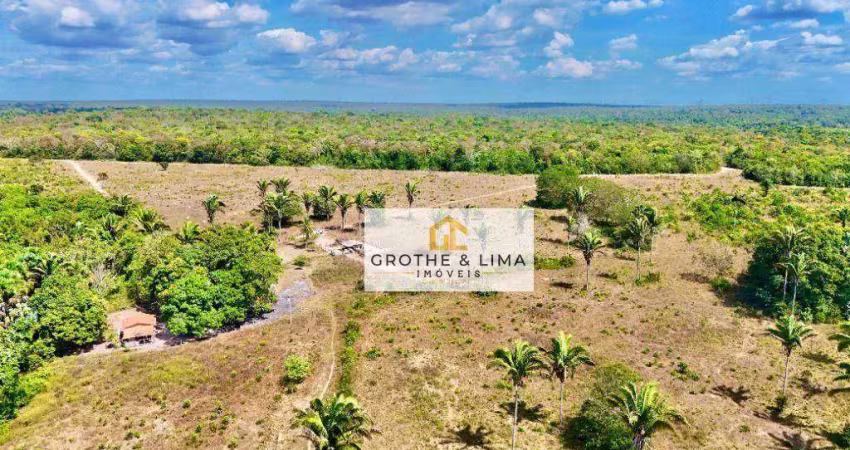 Vendo fazenda 530 alqueires 100% documentada dupla aptidão com excelente preço, grande potencial para lavoura e pecuária a 30 km de Araguaína Tocantin