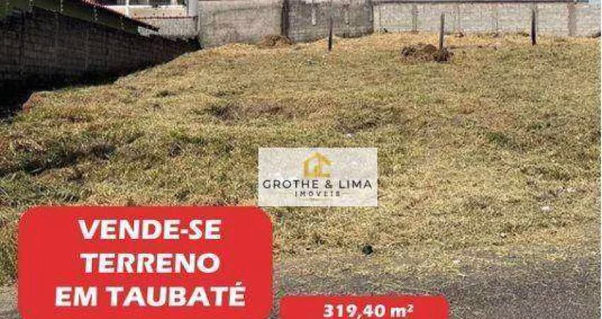 Terreno à venda, 320 m² por R$ 250.000,00 - Jardim Marlene Miranda - Taubaté/SP