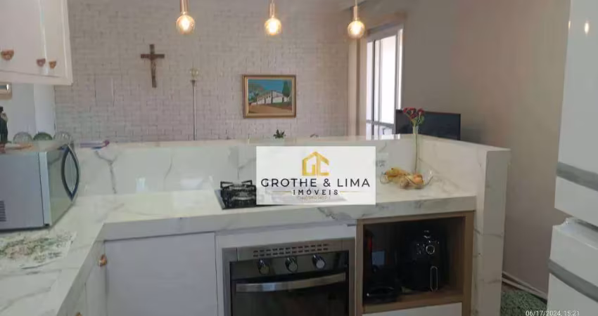 Apartamento com 2 dormitórios à venda, 65 m² por r$ 286.200,00 - vila nossa senhora das graças - taubaté/sp