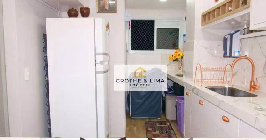 Apartamento com 2 dormitórios à venda, 58 m² por R$ 300.000 - Vila Nossa Senhora das Graças - Taubaté/SP