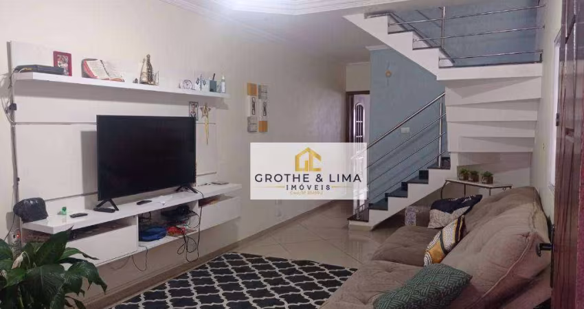 Sobrado com 3 dormitórios à venda, 141 m² - Loteamento Residencial Vista Linda