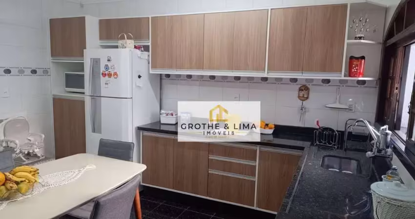 Sobrado com 3 dormitórios à venda, 132 m² por r$ 488.000 - chácara do visconde - taubaté/sp