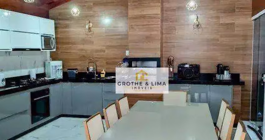 Casa com 3 dormitórios à venda, 180 m² por r$ 955.000,00 - villa branca - jacareí/sp