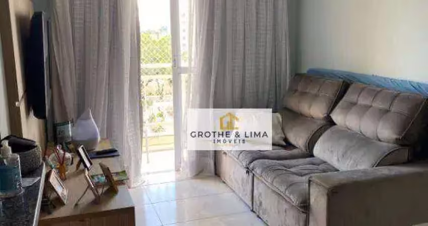Oportundade apartamento com 2 dormitórios à venda, 57 m² por r$ 425.000 - parque industrial - são josé dos campos/sp