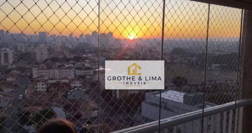 Apartamento com 75m²  à venda no splendor garden -são josé dos campos- sp.
