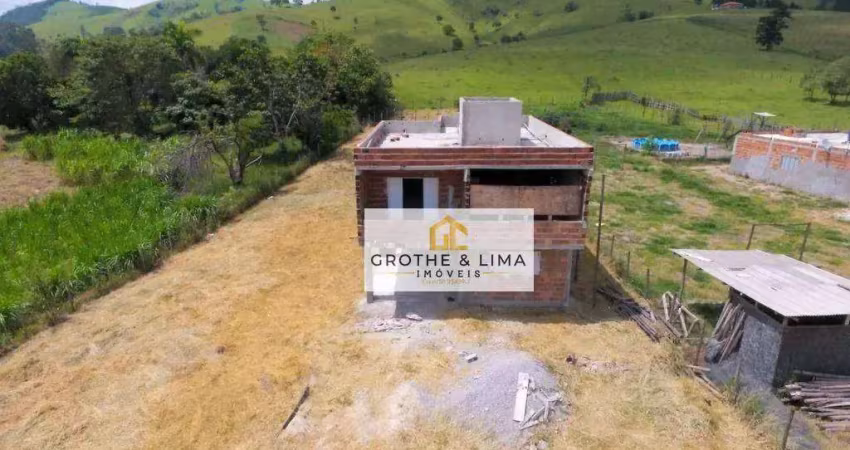 Sobrado com 2 dormitórios à venda, 150 m² por r$ 286.000,00 - santa clara - jambeiro/sp