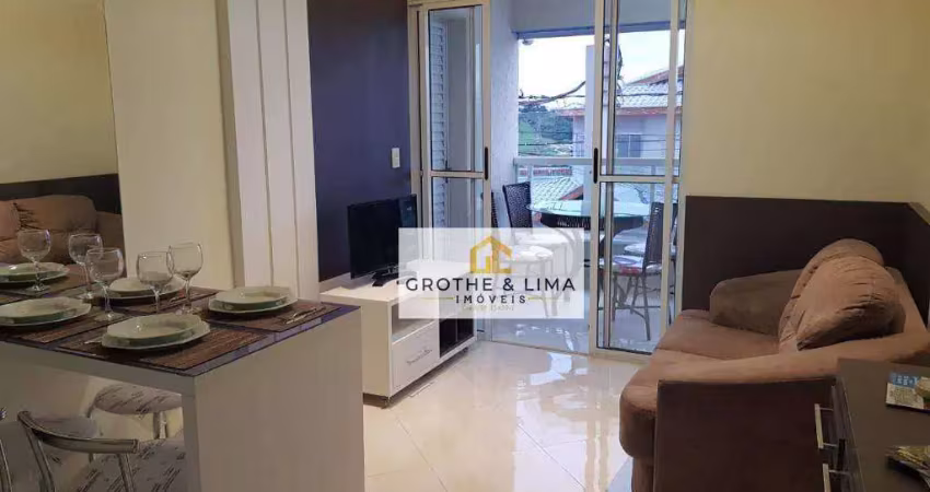 Apartamento novo á venda 2 dorm, suíte ac: 67m² excelente local perto lojas, fácil acesso, bairro valorizado- jardim rodolfo - são josé dos campos/sp