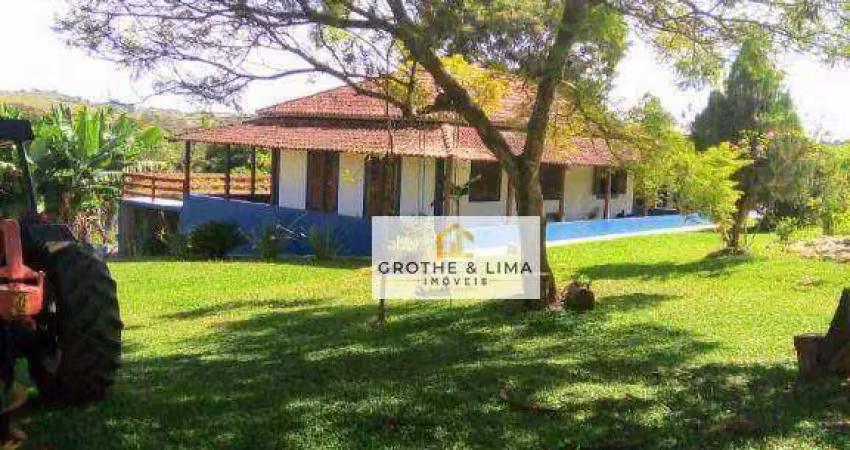 Chácara com 3 dormitórios à venda, 6000 m² por r$ 800.000,00 - virginia - virgínia/mg