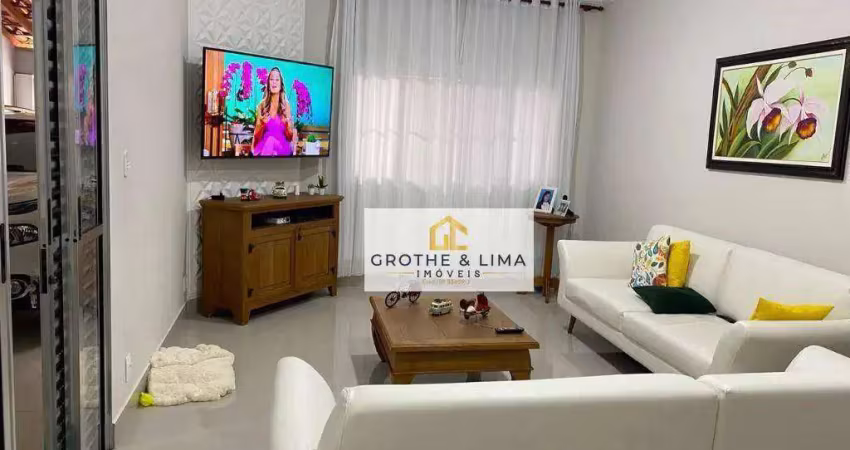 Sobrado com 3 dormitórios, 1 suíte à venda, 230 m²  - borda da mata - caçapava/sp