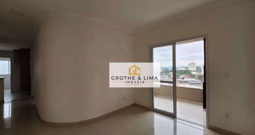 Apartamento com 2 dormitórios à venda, 69 m² por r$ 570.000 - parque industrial - são josé dos campos/sp