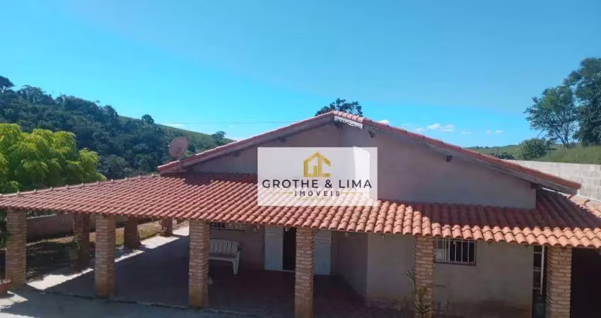 Chácara com 2 dormitórios à venda, 1300 m² por r$ 638.000,00 - paraibuna - paraibuna/sp