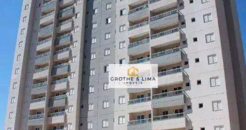 Apartamento com 2 dormitórios, 1 suíte à venda, 56 m² - urbanova - são josé dos campos/sp