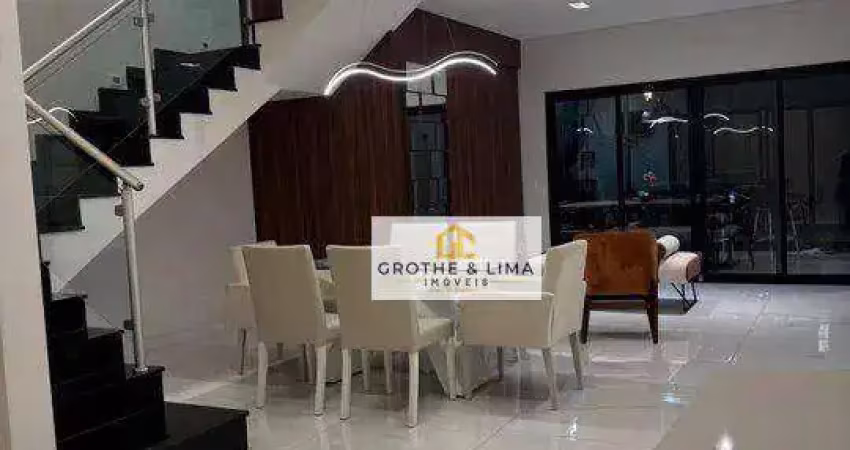 Sobrado com 3 dormitórios à venda, 260 m² por r$ 2.070.000,00 - villa branca - jacareí/sp