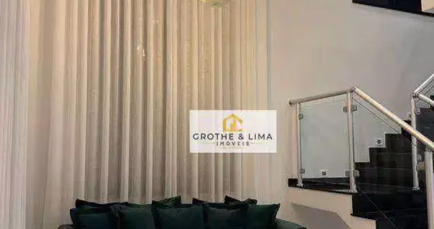Sobrado com 3 dormitórios à venda, 260 m² por r$ 2.070.000,00 - villa branca - jacareí/sp
