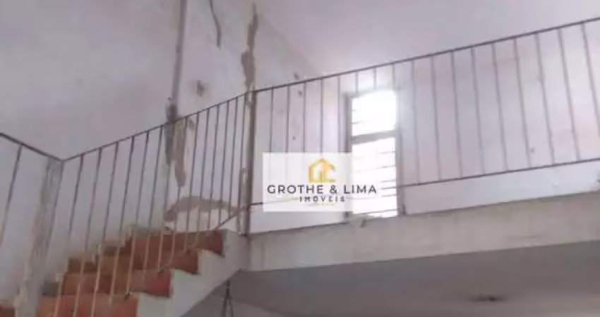 Casa para reformar com 3 dormitórios à venda, 130 m² centro - taubaté/sp