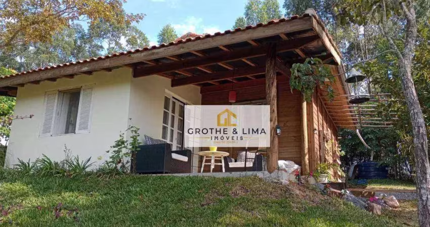 Chácara com 1 dormitório à venda, 1200 m² por r$ 445.000,00 - jambeiro - jambeiro/sp